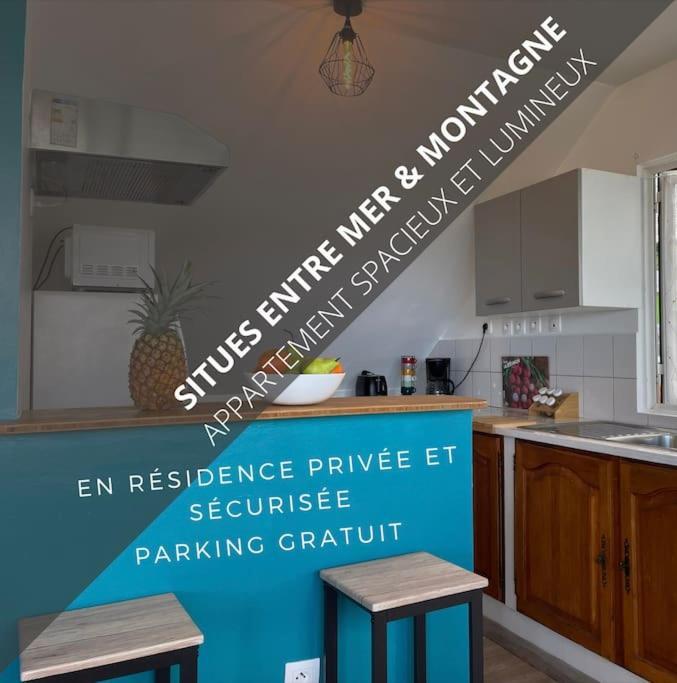 Les Cles Du Bonheur, Entre Mer & Montagne Apartment Trois Bassins Ngoại thất bức ảnh